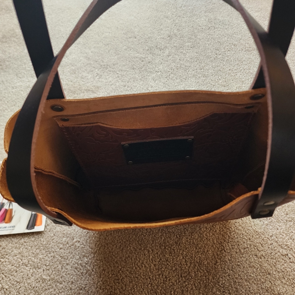 Portland Leather Goods Tote Meadow - Picture 3 of 9